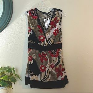 90s Black and Red pattern tank